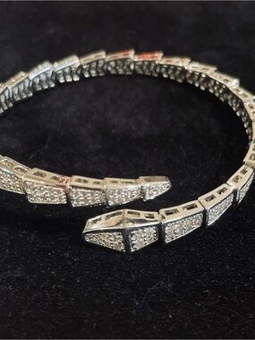 Pave Snake Bracelet